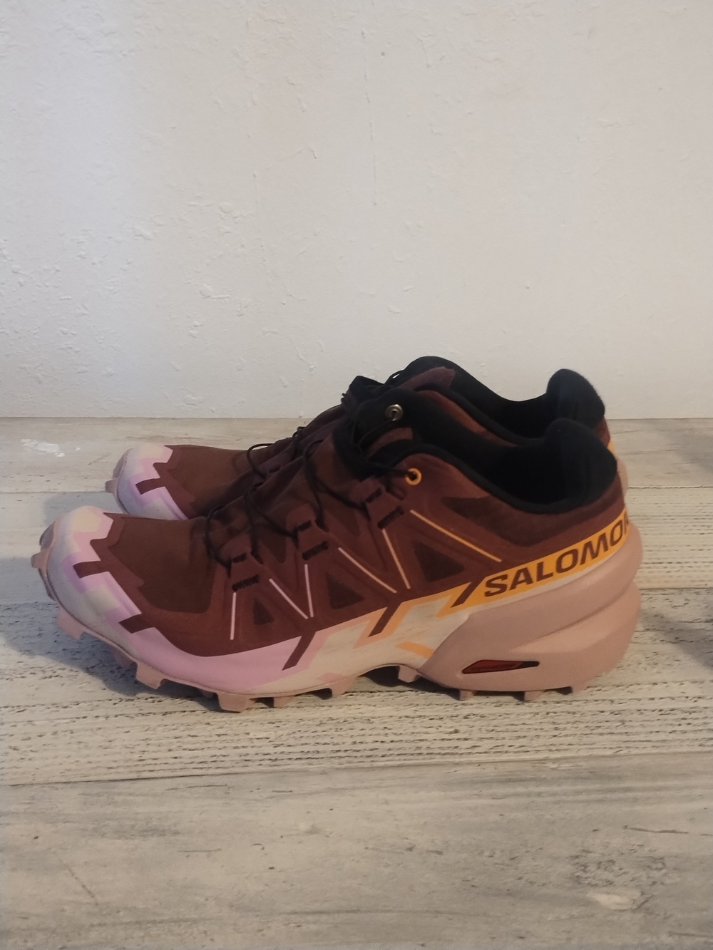 Salomon Speedcross 6 Wide Trail Running Shoes Purple Women's US 8 - Picture 16 of 17
